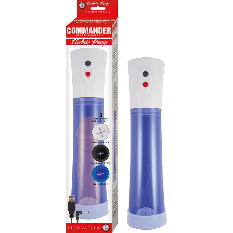 Commander Electric Pump Blue