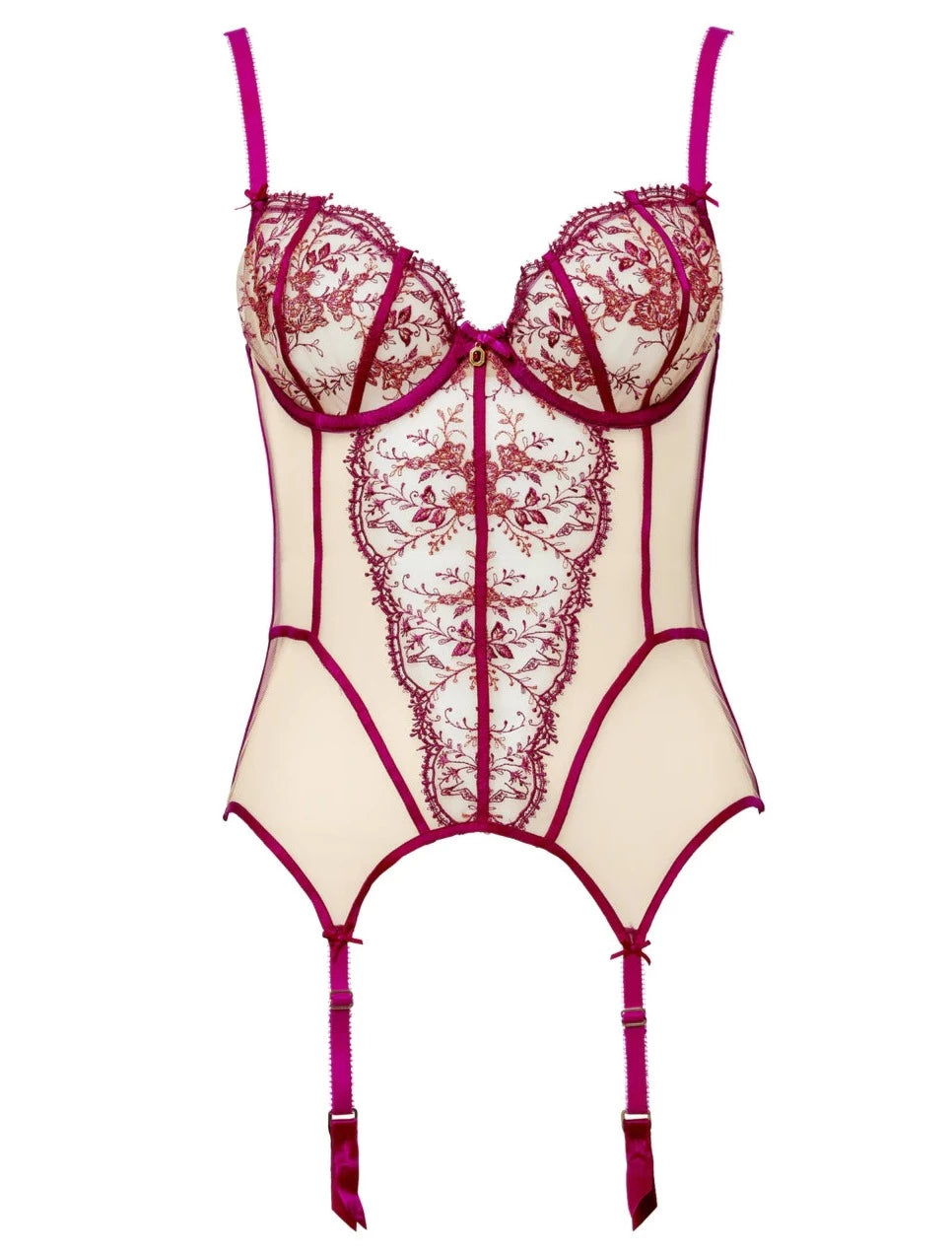 Femmoiselle Pomegranate Bustier (32B - 34B - 36B/DD)