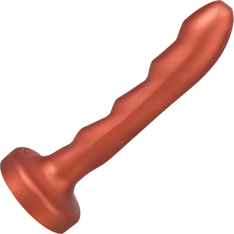 Charmer Silicone Dildo By Tantus - Copper