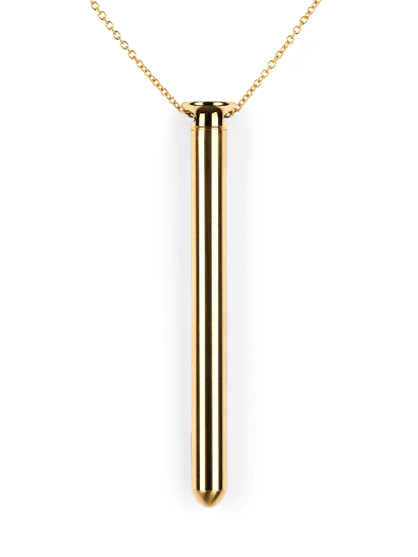 Crave Vesper 2 Vibrator Necklace Gold