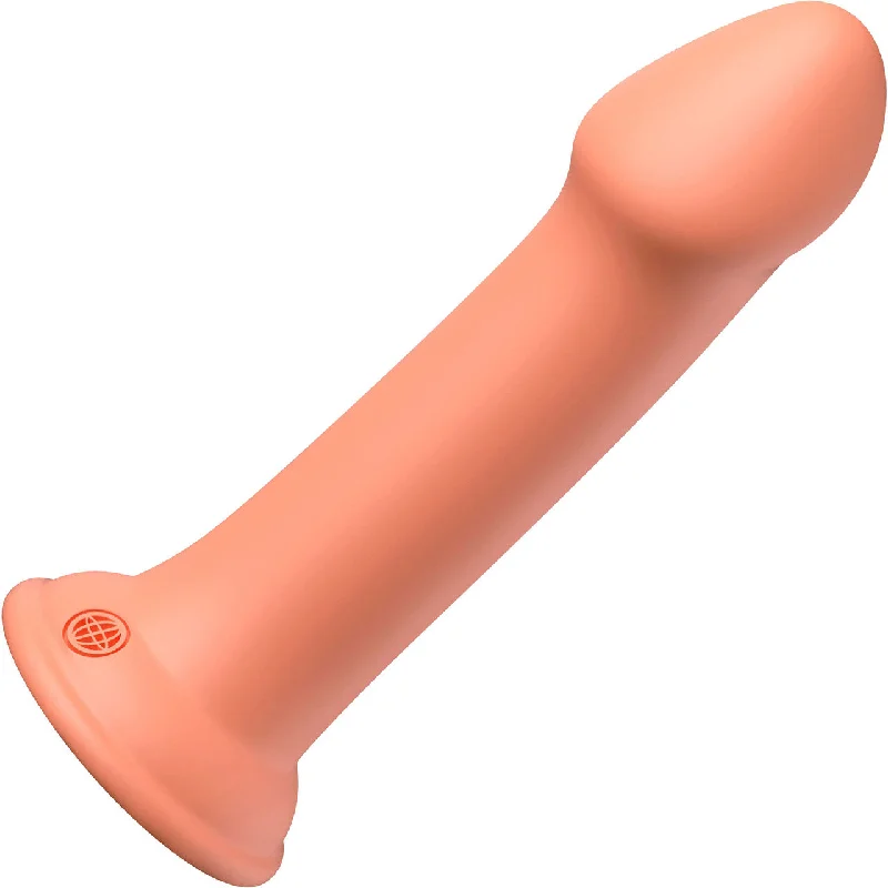 Dillio Platinum Big Hero Silicone 6" Suction Cup Dildo - Peach