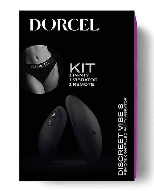 Dorcel Discreet Panty Vibrator W/panty - Black