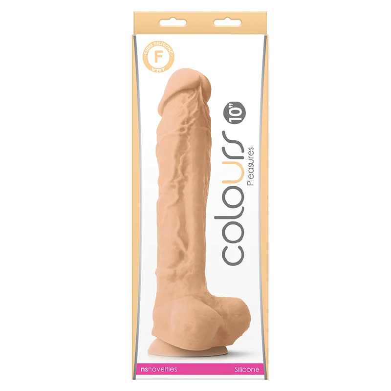 Firm Silicone Dildo 10"