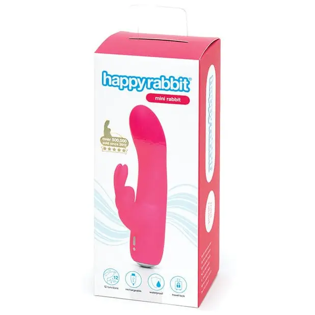 Happy Rabbit Mini Rabbit Rechargeable - Pink