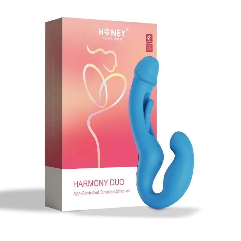 Honey Play Box Harmony Duo App-Controlled Strapless Strap On