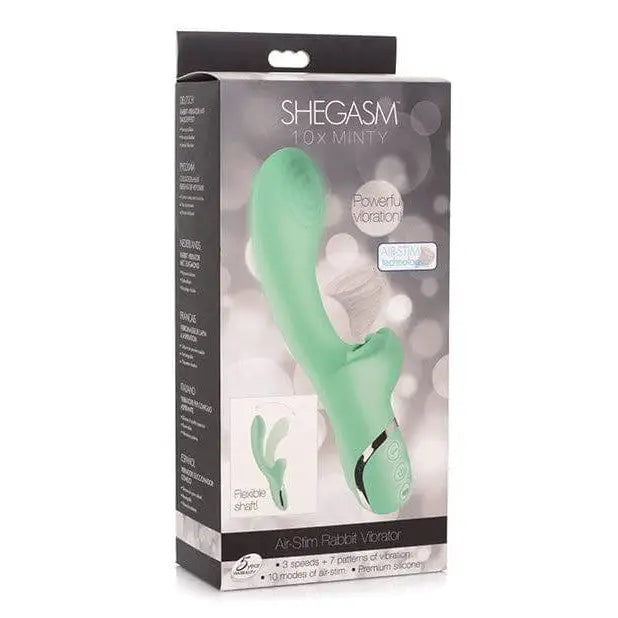 Inmi Shegasm 10x Minty Air Stim Rabbit Vibrator