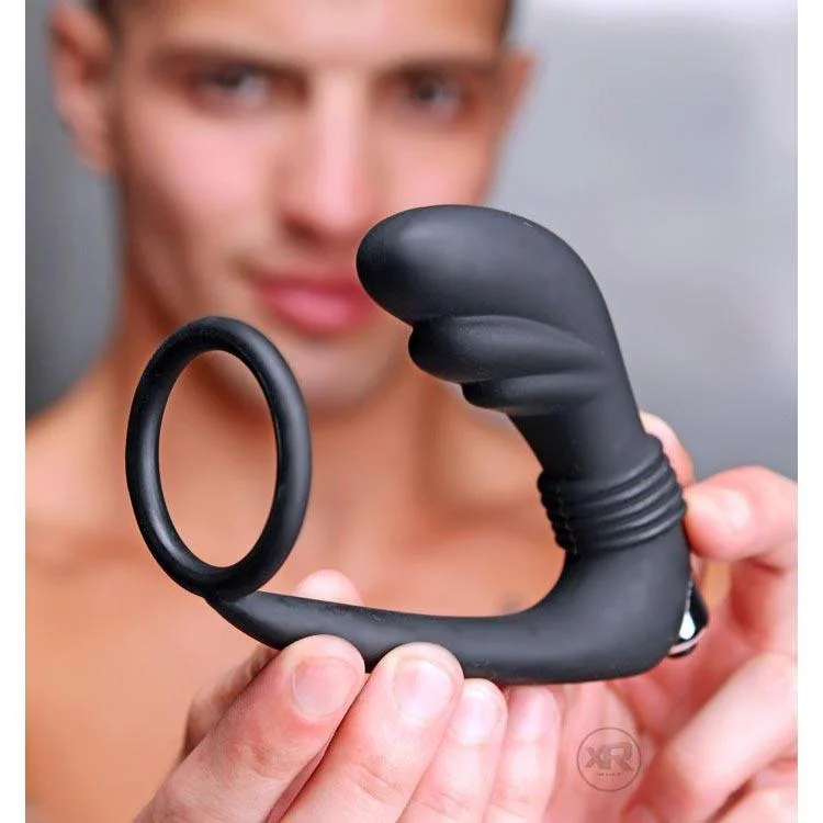 Nova Silicone Cock Ring and Prostate Vibe