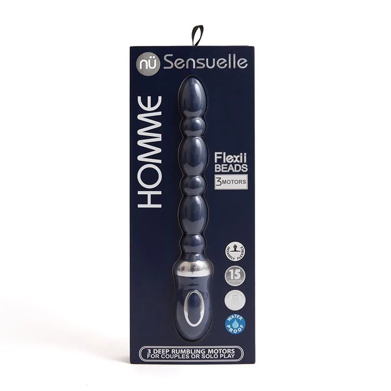 Nu Sensuelle Homme Flexii Beads Navy