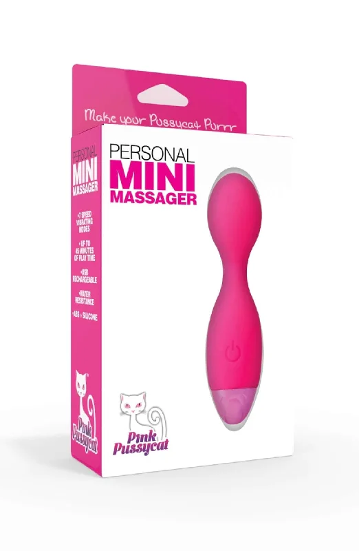 Pink Pussycat Mini Wand Massager: Unleash Blissful Sensations