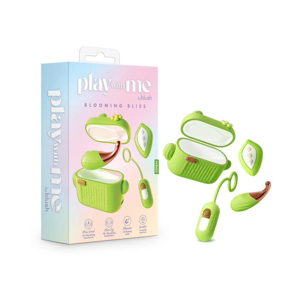 Play with Me Blooming Bliss Rechargeable Silicone Mini Vibrator