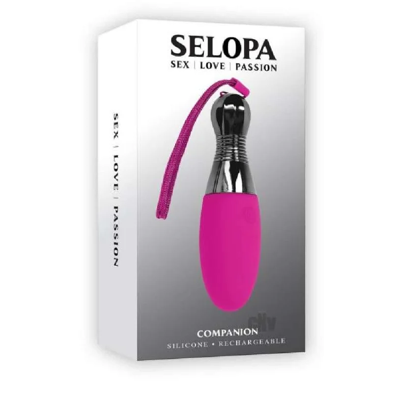 Selopa Companion - Powerful USB Rechargeable Vibrating Egg with 10 Speeds & Patterns