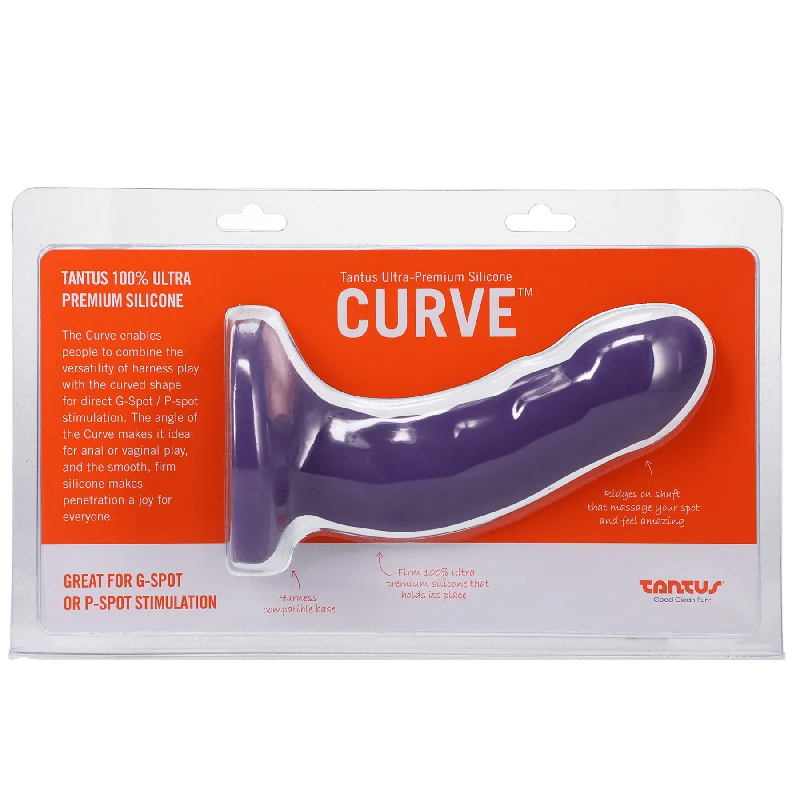 Tantus Curve Dildo Amethyst