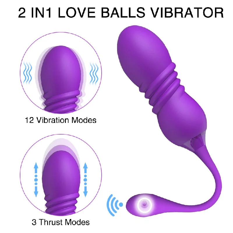 Telescopic Dildo Remote Control Vibrators for Women