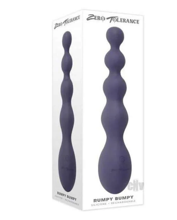 Zero Tolerance Rumpy Bumpy - Beaded Vibrator with 10 Speeds, Waterproof