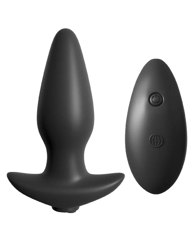 Anal Fantasy Collection Remote Control Silicone VIBRATING BUTT PLUG