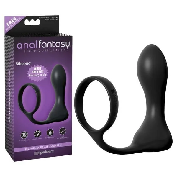 Anal Fantasy Elite Collection Rechargeable Ass-Gasm Pro