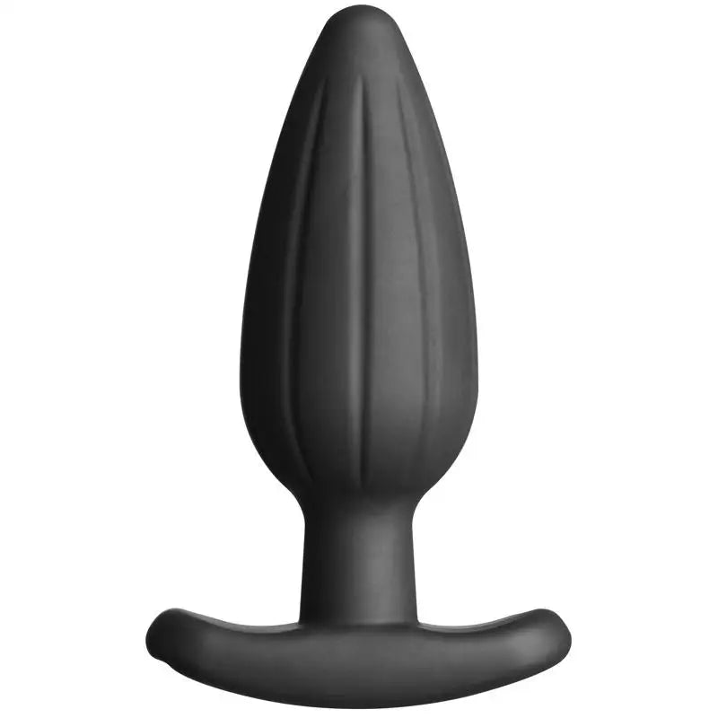 Black 6-inch Electrastim Noir Rocker Large Electro Butt Plug