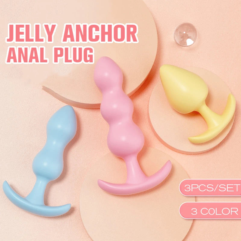 Jelly Anchor Butt Plug Anal Anchor Anal Sex Toys