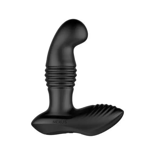 Nexus Black Silicone Remote Control Thrusting Prostate Massager