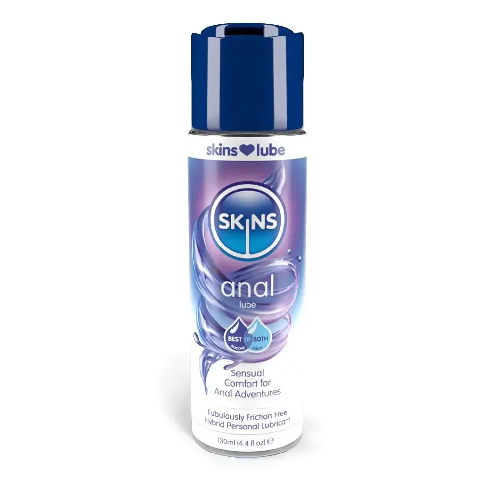 Skins Anal Hybrid Silicone and Water-based Lubricant 130ml