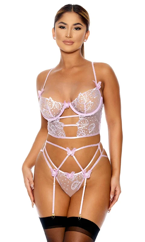 Give Me Flutters Lingerie Set