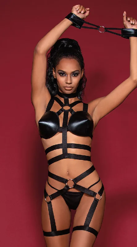 Restrain Me Cage Bralette Set